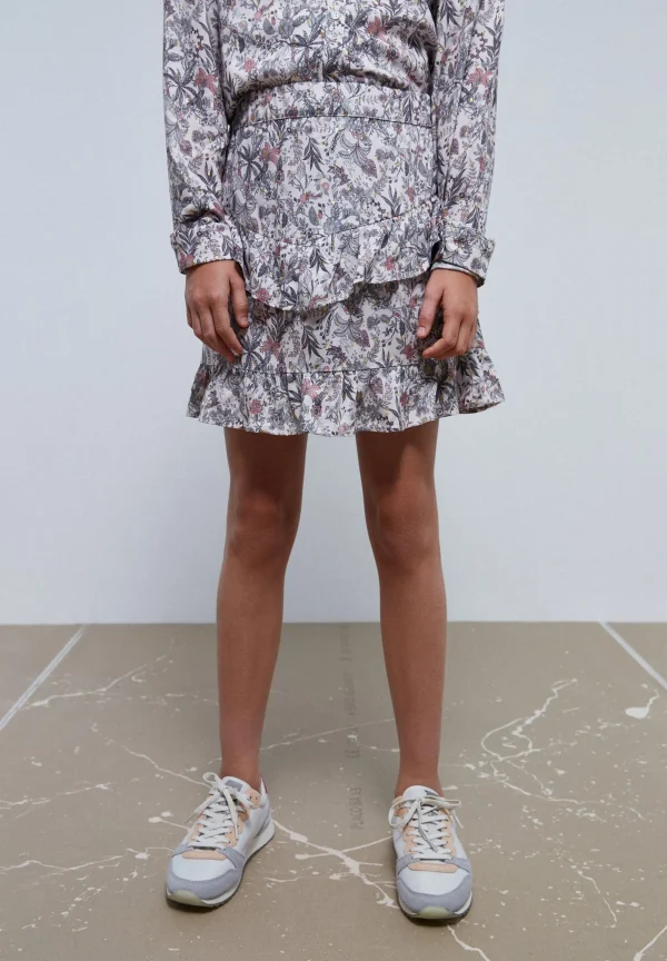 scalperscompany Falda Flores Volantes-Niños Vestidos Y Faldas