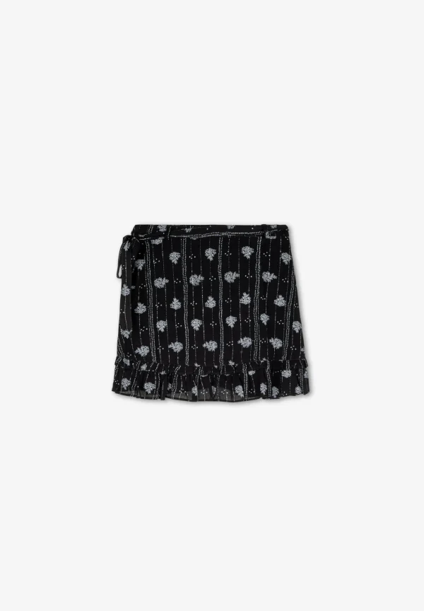scalperscompany Falda Mini Print Lurex-Niños Vestidos Y Faldas