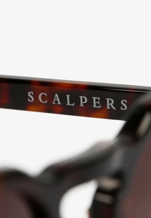 scalperscompany Gafas De Sol Carey Redondas-Hombre Gafas