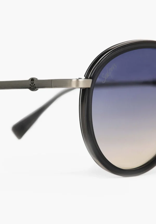 scalperscompany Gafas De Sol Metalicas Redondas-Hombre Gafas