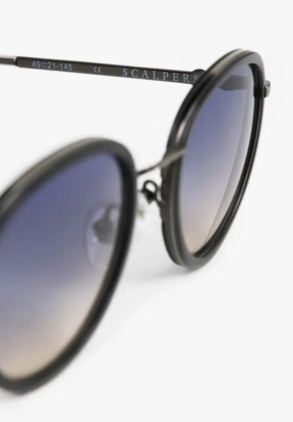 scalperscompany Gafas De Sol Metalicas Redondas-Hombre Gafas