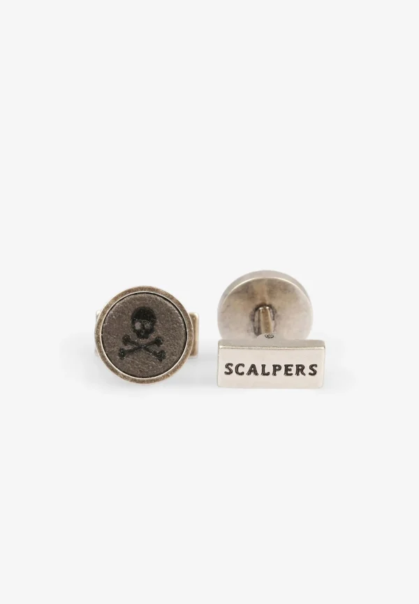 scalperscompany Gemelos Calavera Contraste-Hombre Gemelos
