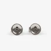 scalperscompany Gemelos Redondos Calavera Grabada-Hombre Gemelos