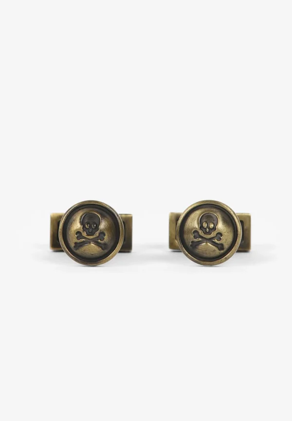 scalperscompany Gemelos Redondos Oro Viejo-Hombre Gemelos