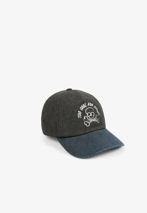 scalperscompany Gorra Bicolor Calavera-Niños Gorras Y Gorros
