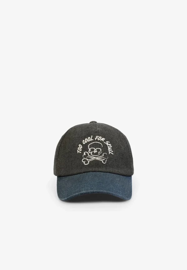 scalperscompany Gorra Bicolor Calavera-Niños Gorras Y Gorros