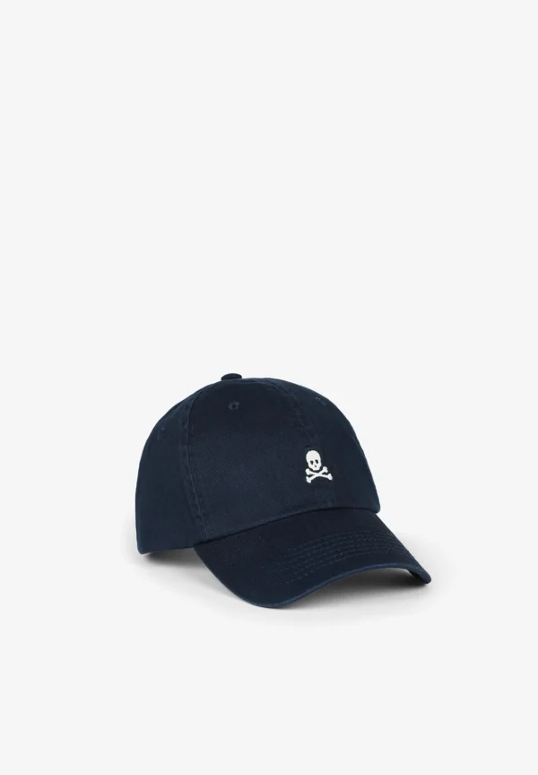 scalperscompany Gorra Calavera Bordada-Hombre Gorras