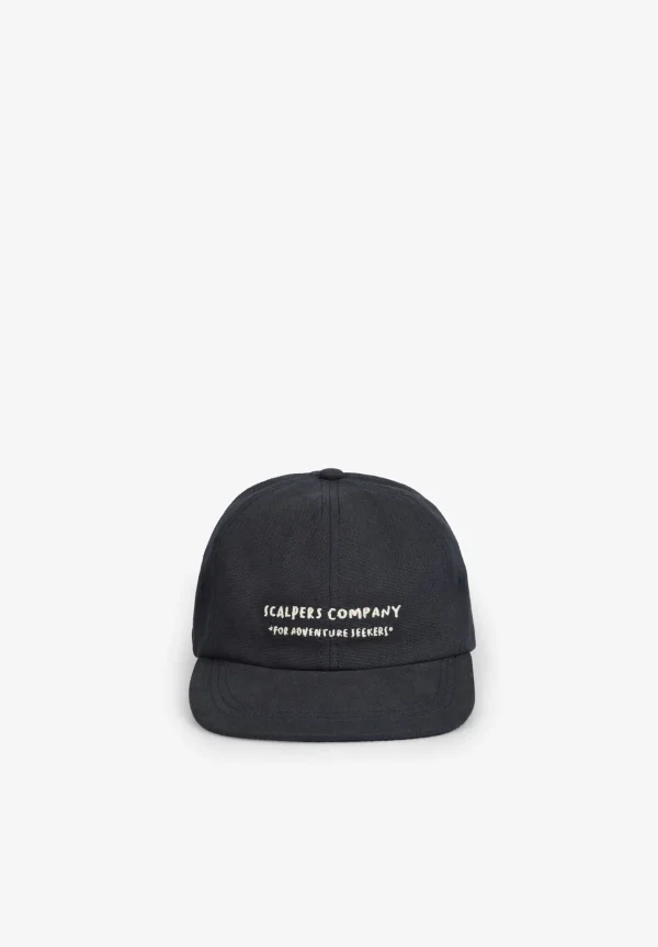 scalperscompany Gorra Canvas Logo Bordado-Hombre Gorras