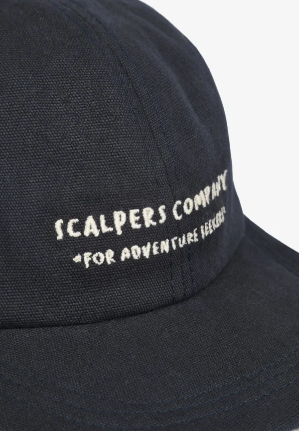 scalperscompany Gorra Canvas Logo Bordado-Hombre Gorras