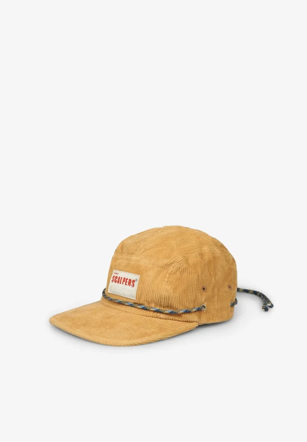 scalperscompany Gorra Cinco Paneles Etiqueta-Hombre Gorras