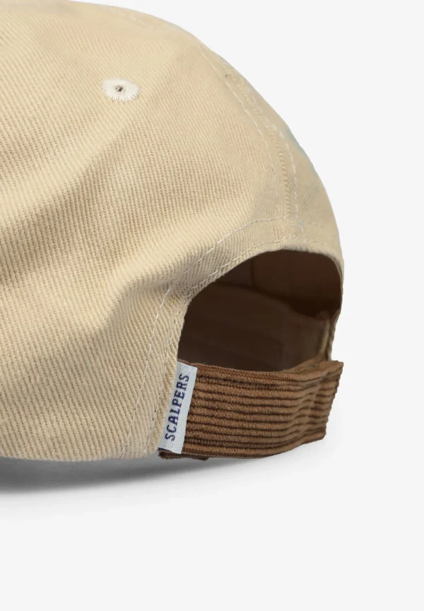 scalperscompany Gorra Detalles Pana-Hombre Gorras