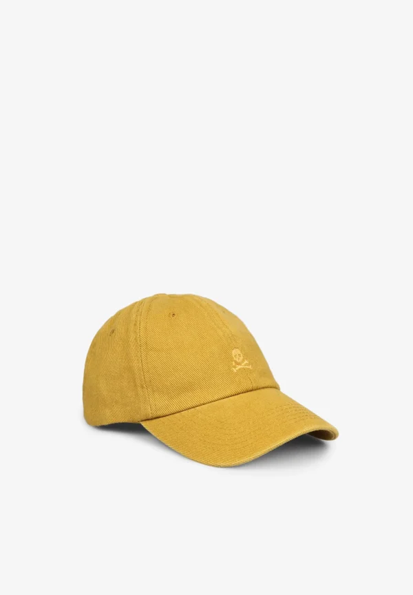 scalperscompany Gorra Lavada Calavera-Hombre Gorras