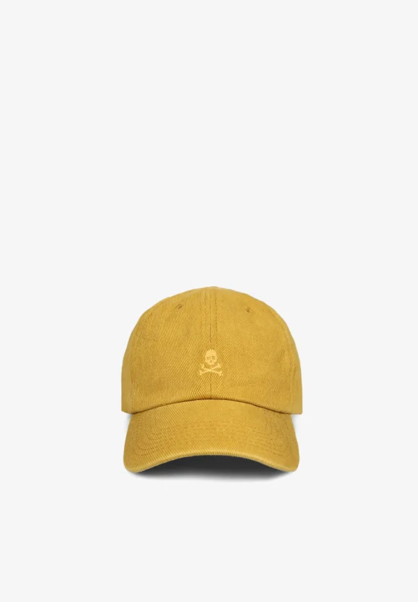 scalperscompany Gorra Lavada Calavera-Hombre Gorras
