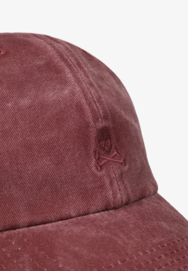scalperscompany Gorra Lavada Calavera-Hombre Gorras