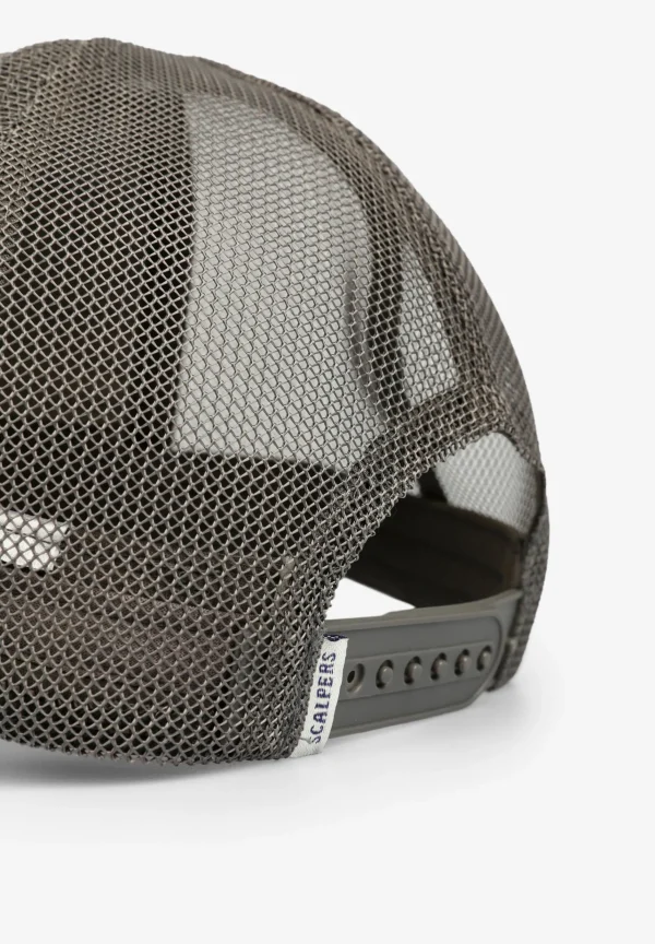 scalperscompany Gorra Trucker Calavera Frontal-Hombre Gorras