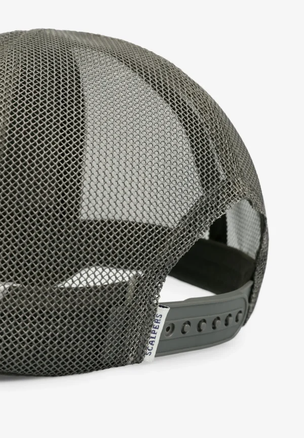 scalperscompany Gorra Trucker Calavera Frontal-Hombre Gorras