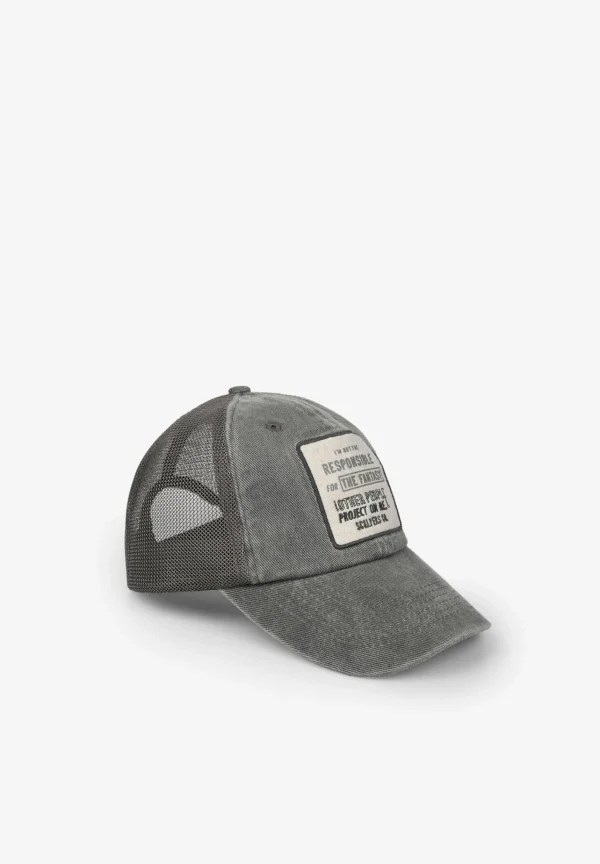 scalperscompany Gorra Trucker Canvas-Hombre Gorras