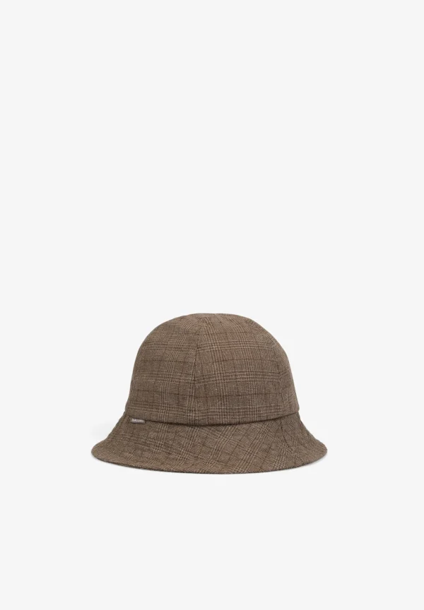 scalperscompany Gorro Bucket Cuadros-Hombre Gorros Y Guantes