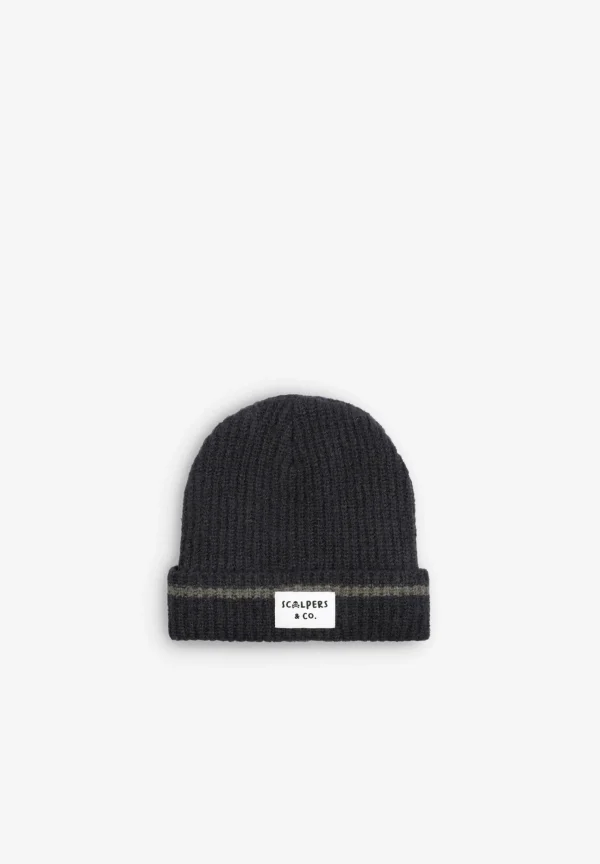scalperscompany Gorro Punto Raya-Niños Gorras Y Gorros
