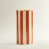 scalperscompany Jarron Ceramica Rayas-Home Jarrones