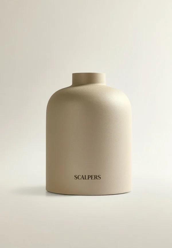 scalperscompany Jarron Decorativo Metal-Home Jarrones