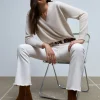 scalperscompany Jeans Ankle Flare-Mujer Jeans