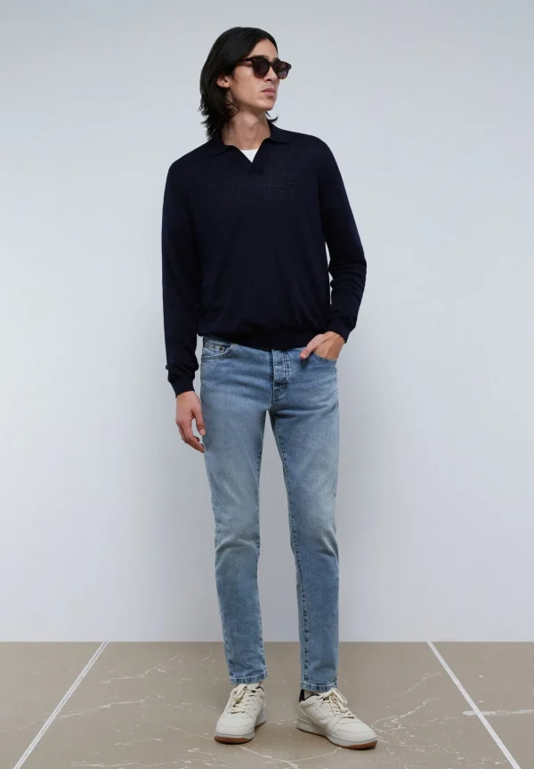 scalperscompany Jeans Basicos Slim Fit-Hombre Pantalones