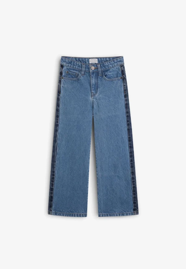 scalperscompany Jeans Culotte Bicolor-Niños Pantalones Y Petos