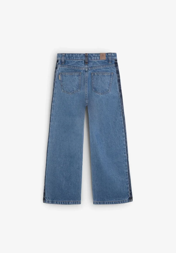 scalperscompany Jeans Culotte Bicolor-Niños Pantalones Y Petos