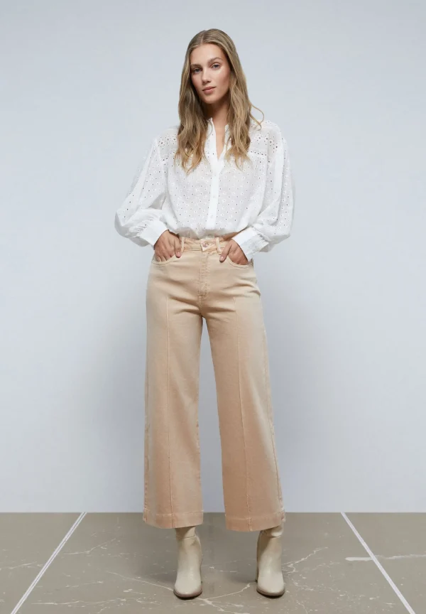 scalperscompany Jeans Culotte Costuras-Mujer Jeans