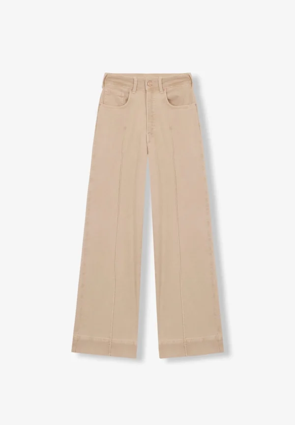 scalperscompany Jeans Culotte Costuras-Mujer Jeans