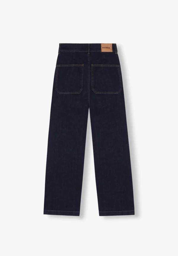 scalperscompany Jeans Culotte High Rise-Mujer Jeans