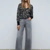 scalperscompany Jeans Culotte Tachuelas-Mujer Jeans