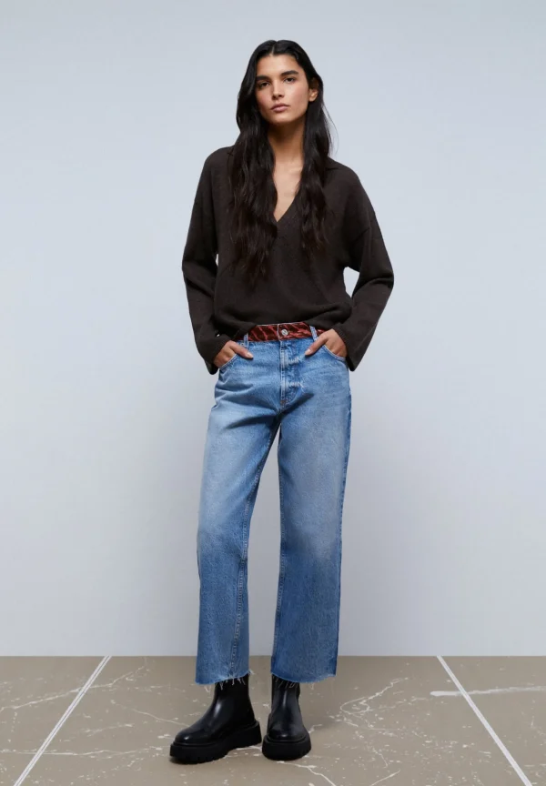 scalperscompany Jeans Detalles Cebra-Mujer Total Look