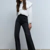 scalperscompany Jeans Wide Leg Brillos-Mujer Jeans