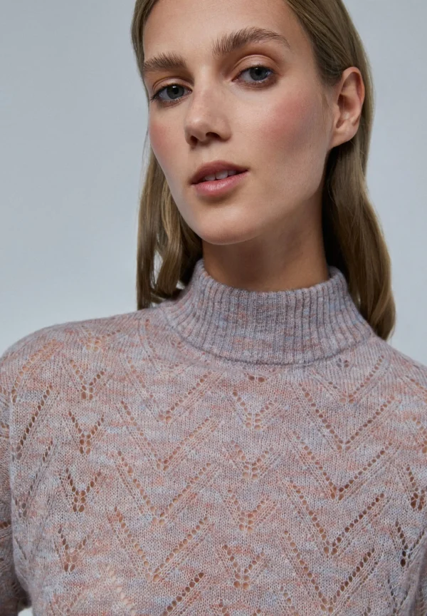 scalperscompany Jersey Calados Cuello Perkins-Mujer Punto