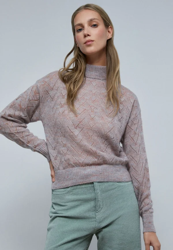 scalperscompany Jersey Calados Cuello Perkins-Mujer Punto
