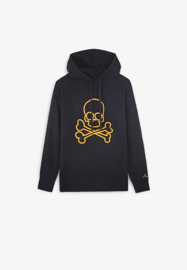 scalperscompany Jersey Calavera Capucha-Niños Jerséis Y Cárdigans