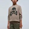 scalperscompany Jersey Calavera Contraste-Niños Jerséis Y Cárdigans