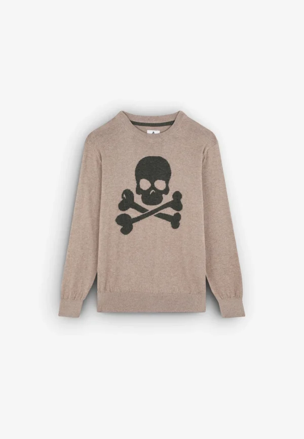 scalperscompany Jersey Calavera Contraste-Niños Jerséis Y Cárdigans