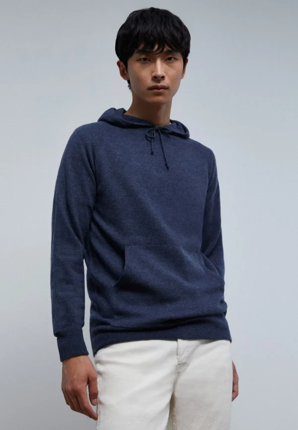 scalperscompany Jersey Capucha Lana Merino-Hombre Jerséis Y Cárdigans