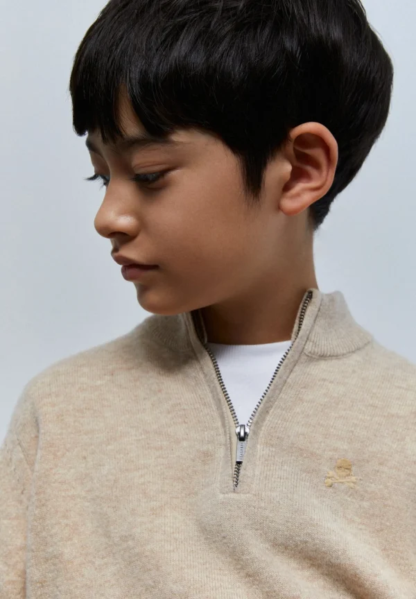 scalperscompany Jersey Cremallera-Niños Mini Me