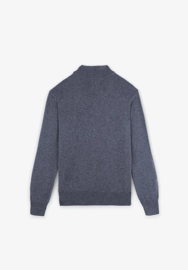 scalperscompany Jersey Cremallera Calavera Tono-Hombre Jerséis Y Cárdigans