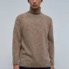 scalperscompany Jersey Cuello Alto Jaspeado-Hombre Jerséis Y Cárdigans