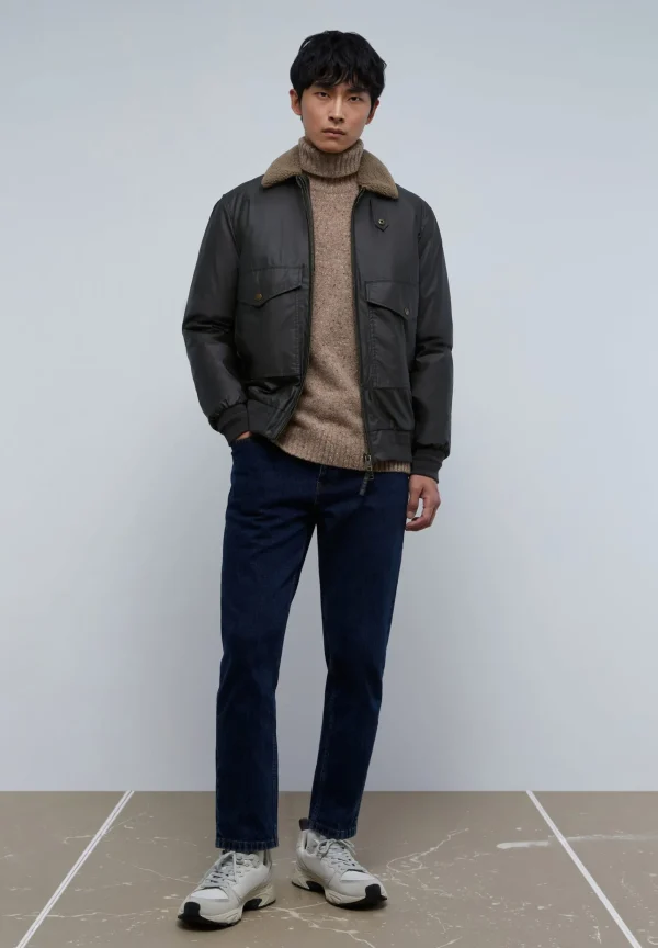 scalperscompany Jersey Cuello Alto Jaspeado-Hombre Jerséis Y Cárdigans
