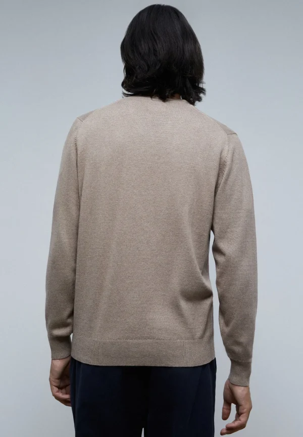 scalperscompany Jersey Cuello Pico Calavera-Hombre Jerséis Y Cárdigans