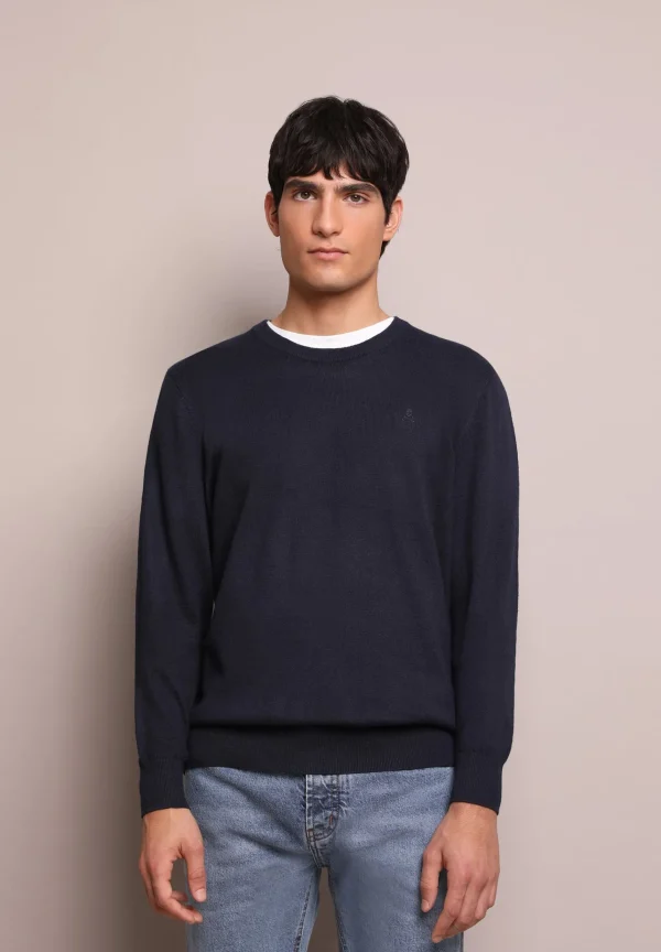 scalperscompany Jersey Cuello Redondo Calavera-Hombre Jerséis Y Cárdigans
