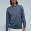 scalperscompany Jersey Cuello Redondo Calavera-Hombre Jerséis Y Cárdigans