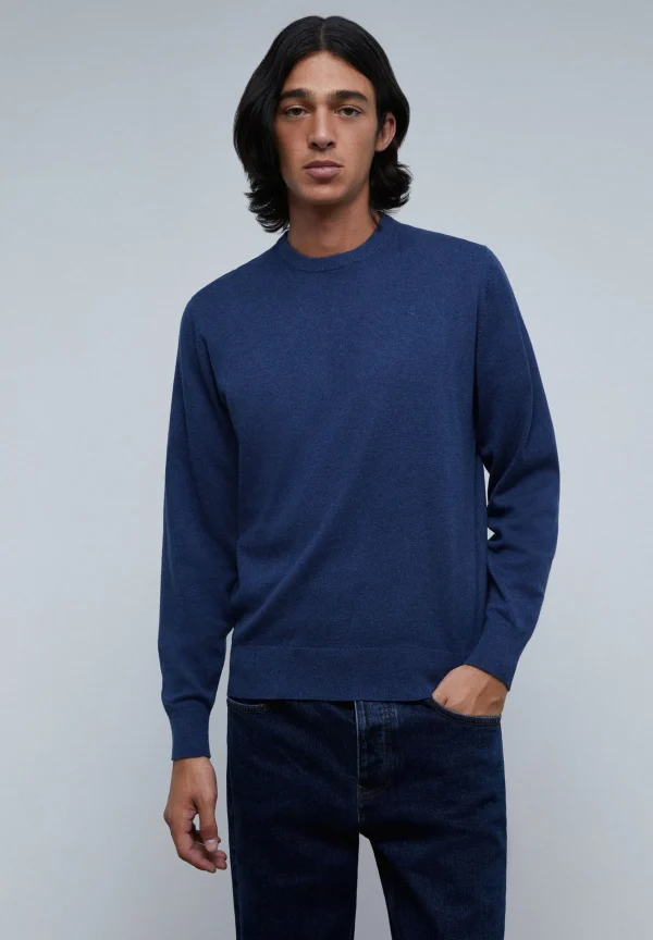 scalperscompany Jersey Cuello Redondo Calavera-Hombre Jerséis Y Cárdigans