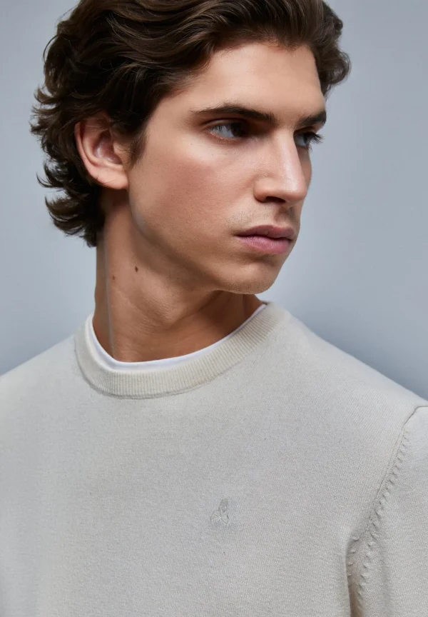 scalperscompany Jersey Cuello Redondo Calavera-Hombre Jerséis Y Cárdigans